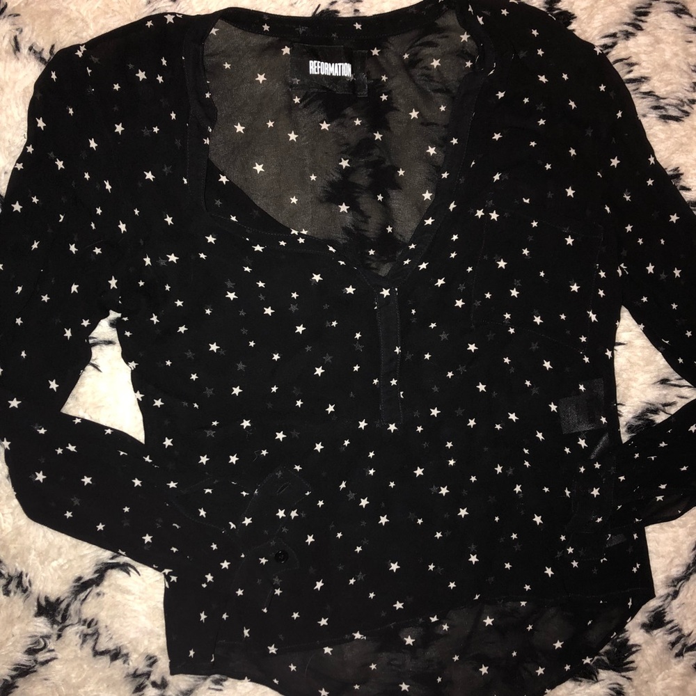 ❌❌SOLD❌❌Reformation Antibes Top - Picture 3 of 4